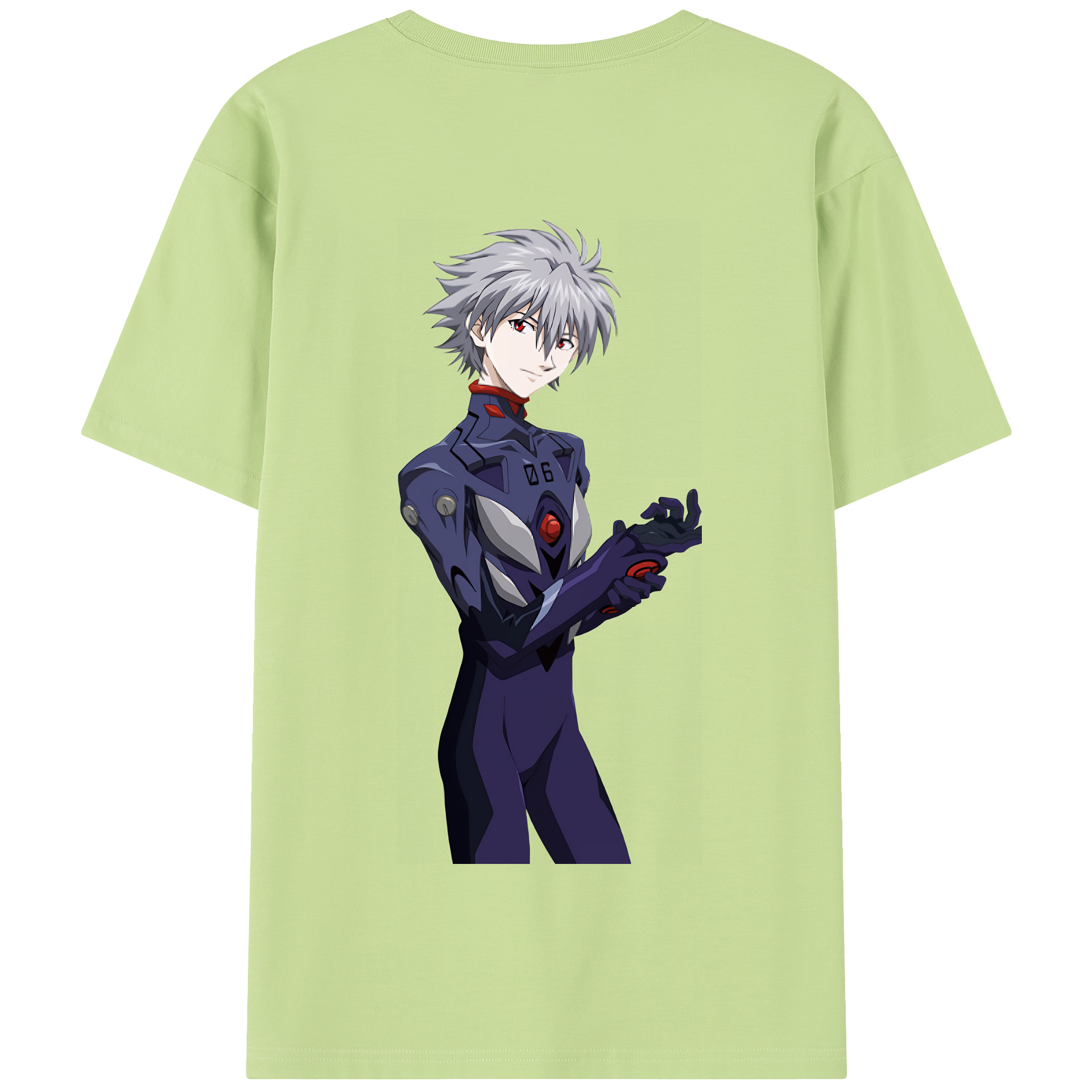 （画像用） EVA 新世紀エヴァンゲリオン 綿100％半袖Tシャツ（背面プリント）